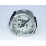 MECHANICKÝ RYCHLOMĚR - AP - (TYP ČZ 150C) - 100KM - (STŘÍBRNÁ STUPNICE)